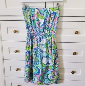EUC Lilly Pulitzer Windsor Dress Multi Conch Republic small